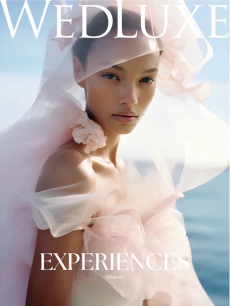 WedLuxe Experiences digital magazine cover